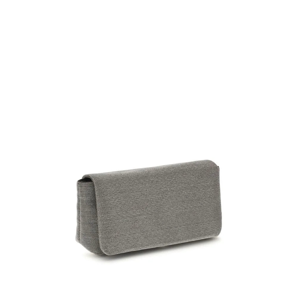 Brunello Cucinelli Precious Flap Shoulder Bag