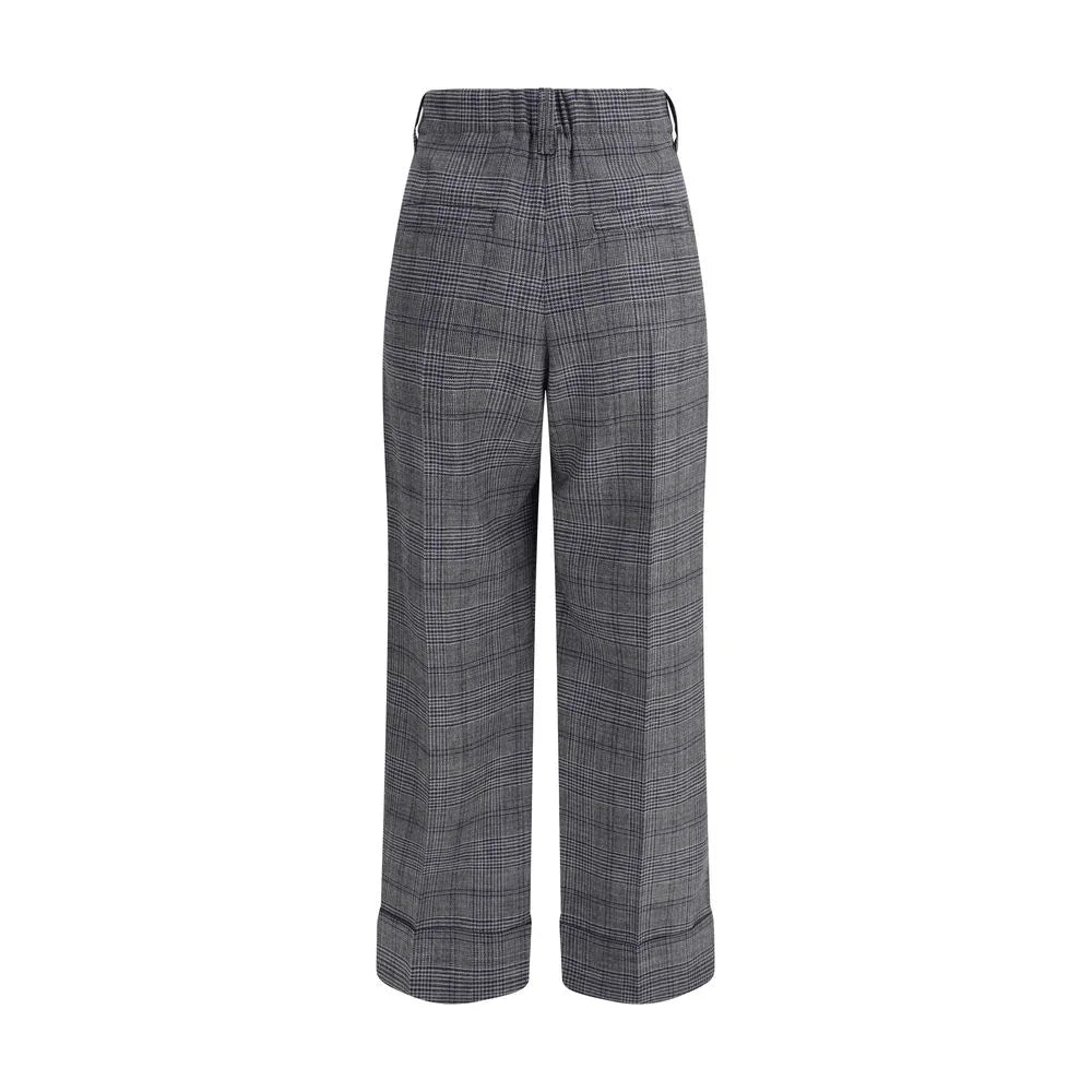 Brunello Cucinelli Prince of Wales patterned Pants - IT38 | S