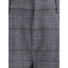 Brunello Cucinelli Prince of Wales patterned Pants - IT38 | S - Trousers
