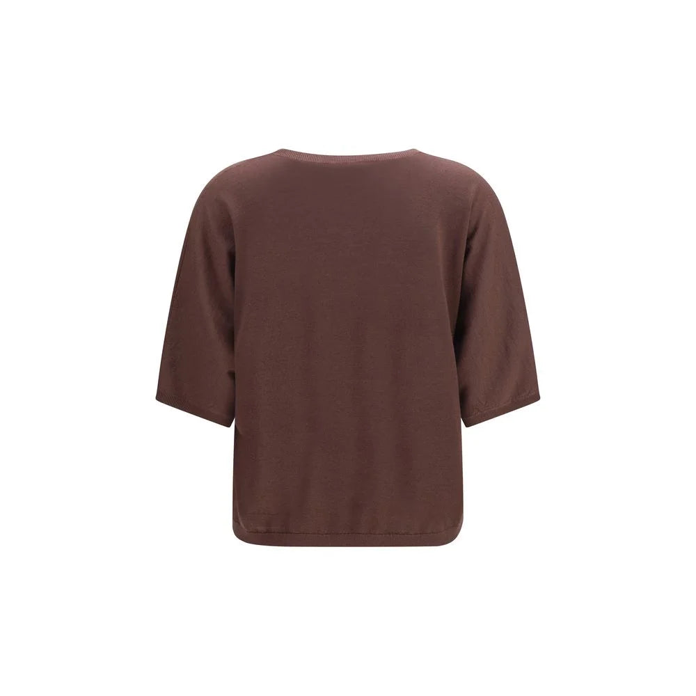Brunello Cucinelli Purple Cashmere Sweater