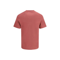 Brunello Cucinelli Red Cotton Long Sleeve T-Shirt