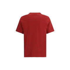 Brunello Cucinelli Red Cotton T-Shirt