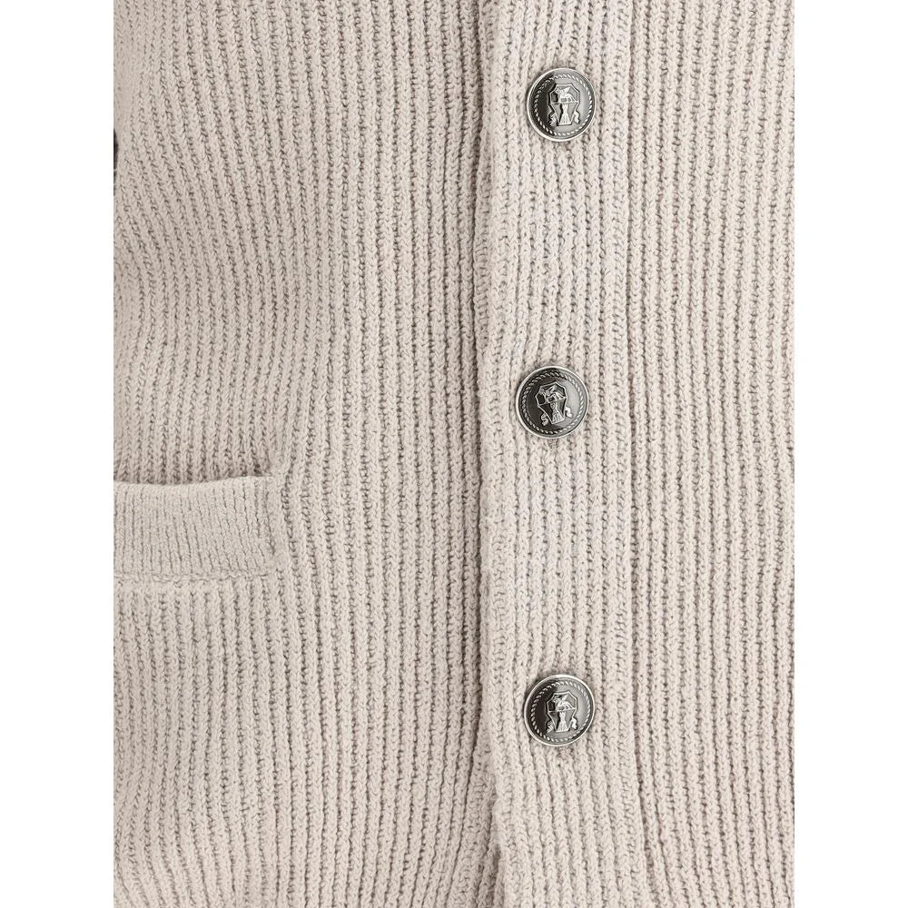 Brunello Cucinelli Ribbed Cardigan