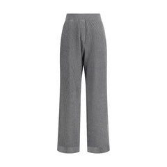 Brunello Cucinelli Ribbed lurex Pants - Trousers