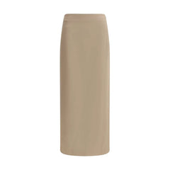 Brunello Cucinelli Satin midi Skirt - IT44 | L - Skirts