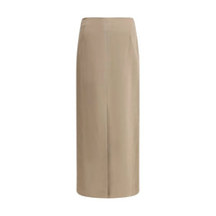 Brunello Cucinelli Satin midi Skirt - IT44 | L - Skirts