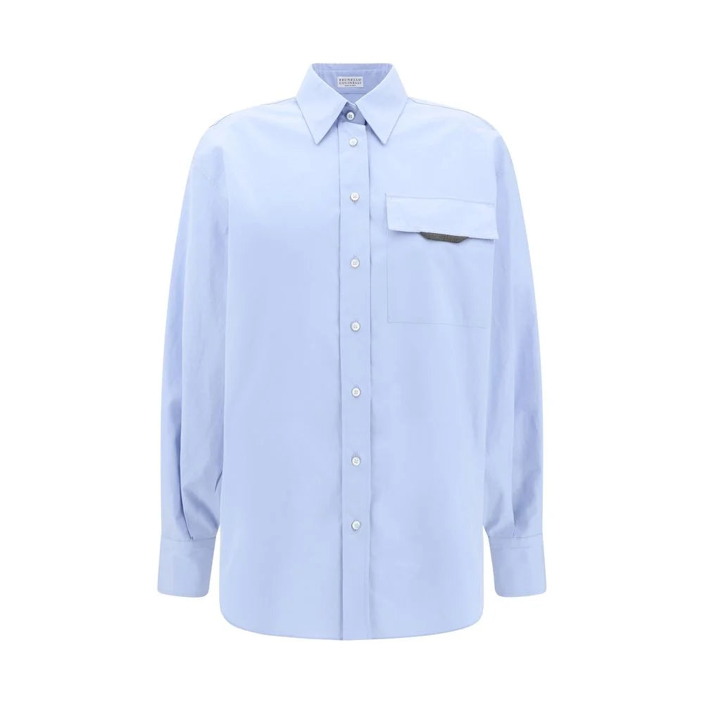Brunello Cucinelli Shirt with iconic jewelry detail - XS - Shirts