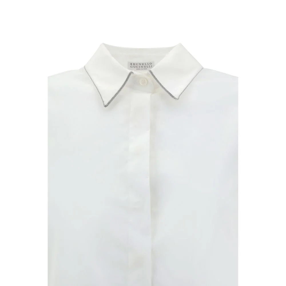 Brunello Cucinelli Shirt with iconic jewelry details - L