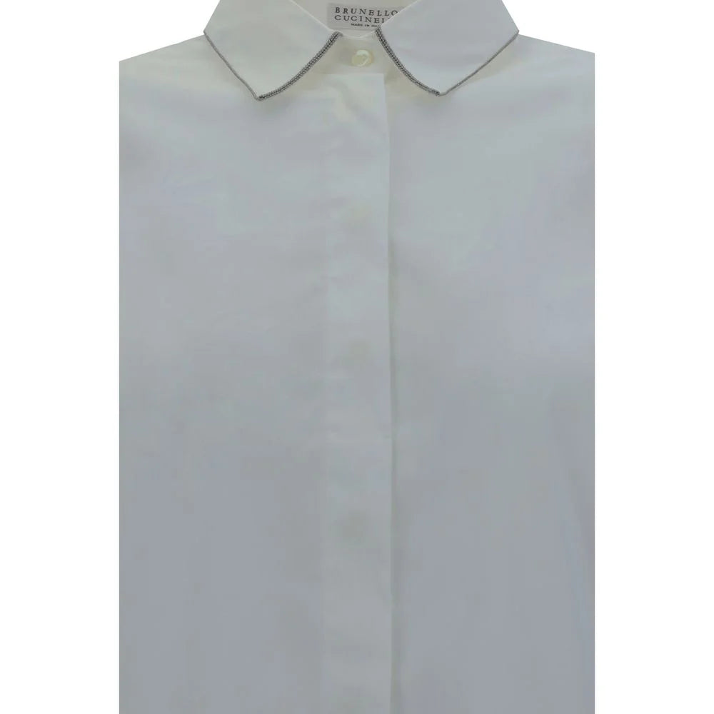 Brunello Cucinelli Shirt with iconic jewelry details - L