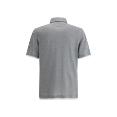 Brunello Cucinelli Silk Polo Shirt - Polos