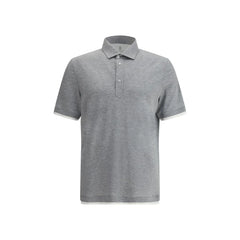 Brunello Cucinelli Silk Polo Shirt - S
