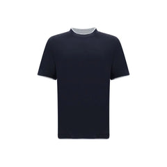 Brunello Cucinelli Silk T-Shir - T-Shirts
