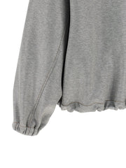 Brunello Cucinelli Silver Cotton Bomber