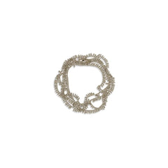 Brunello Cucinelli Silver Knotted Bracelet - One Size