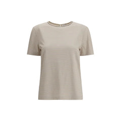 Brunello Cucinelli Striped jersey T-Shirt