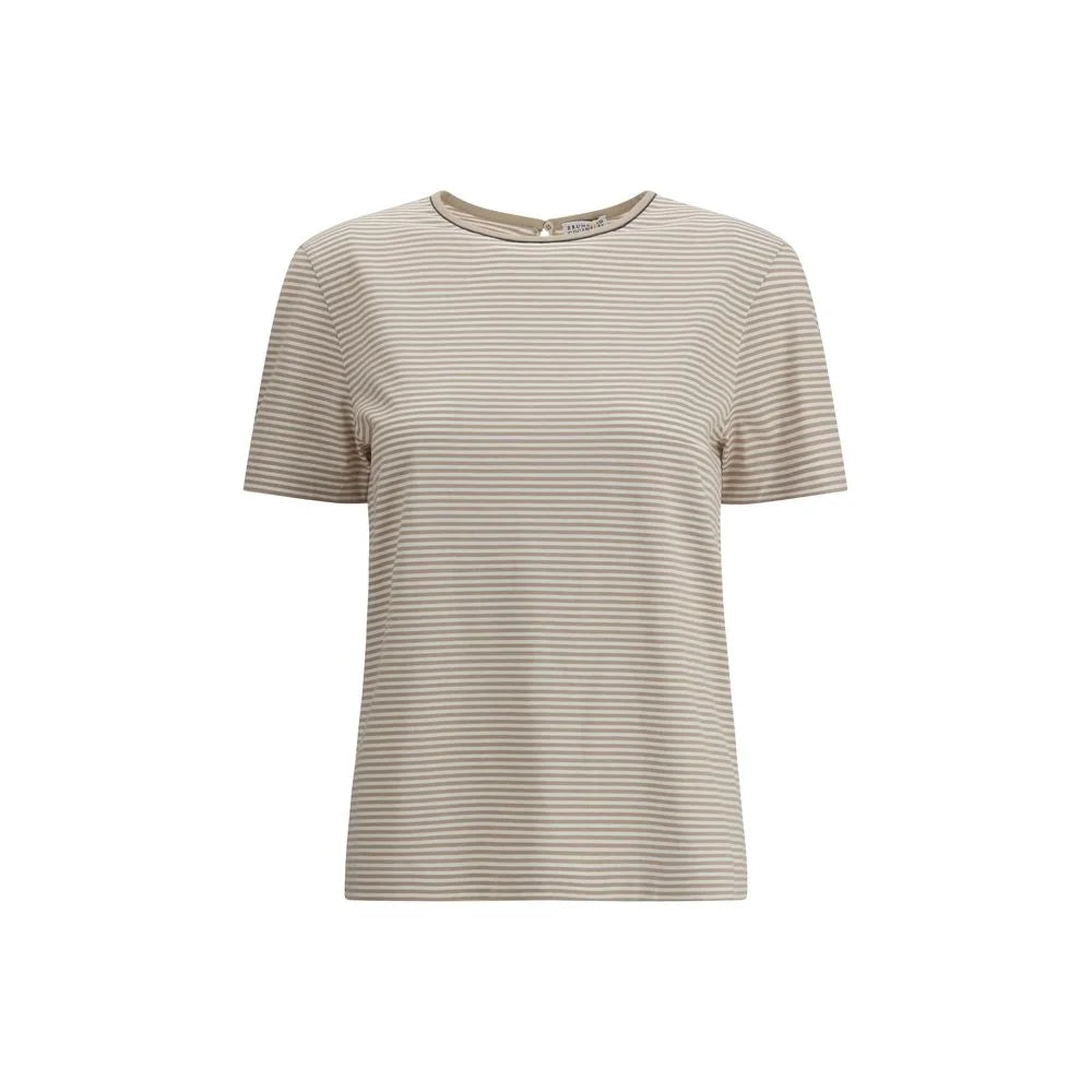 Brunello Cucinelli Striped jersey T-Shirt - T-Shirts