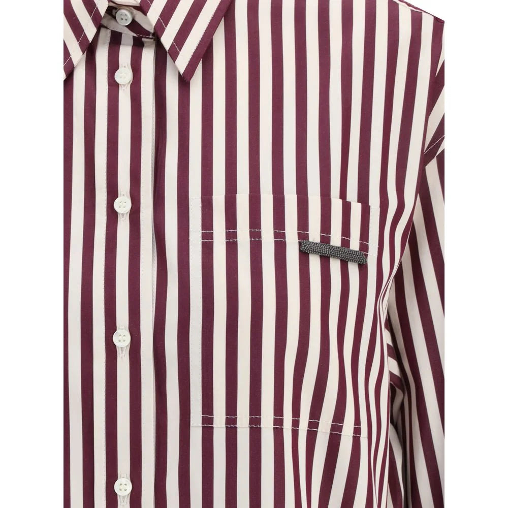 Brunello Cucinelli Striped Shirt - S - Shirts
