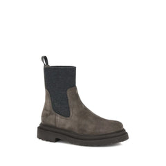 Brunello Cucinelli Suede Ankle Boots - EU41/US11