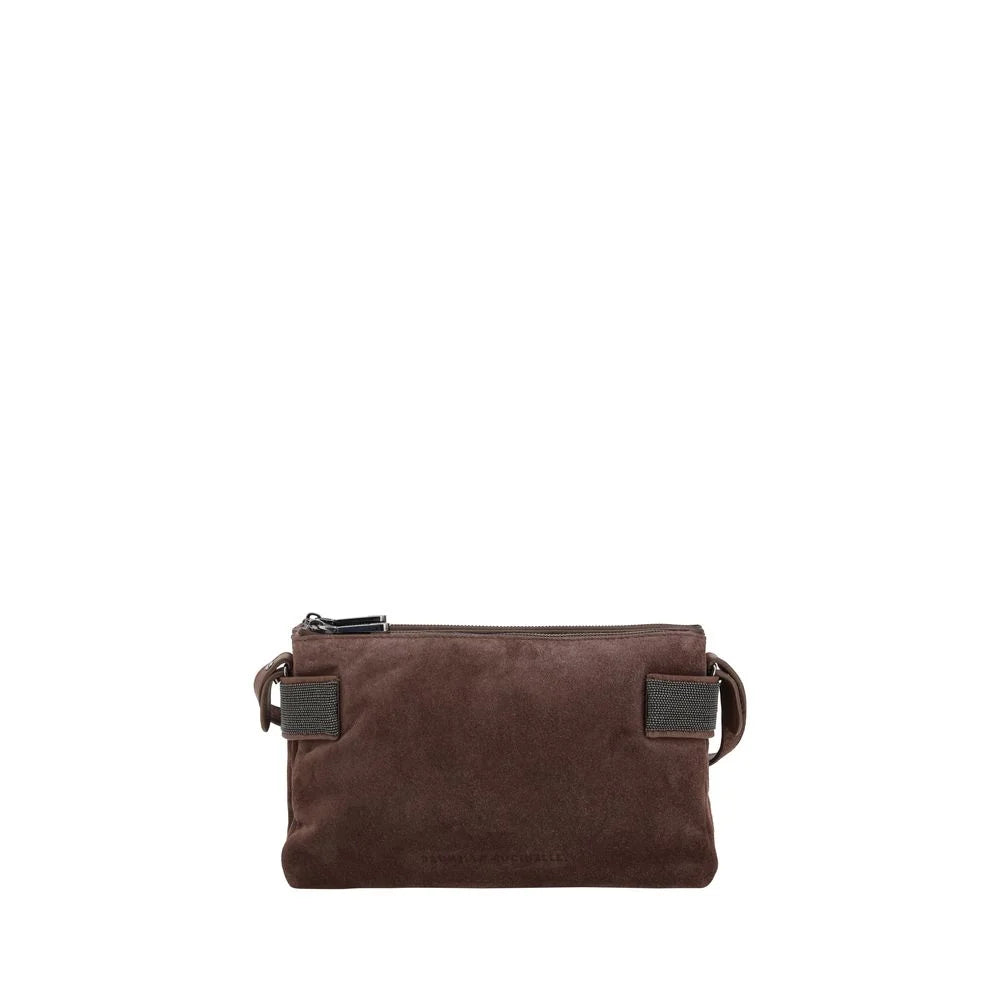 Brunello Cucinelli Suede leather Shoulder Bag - Shoulder Bags