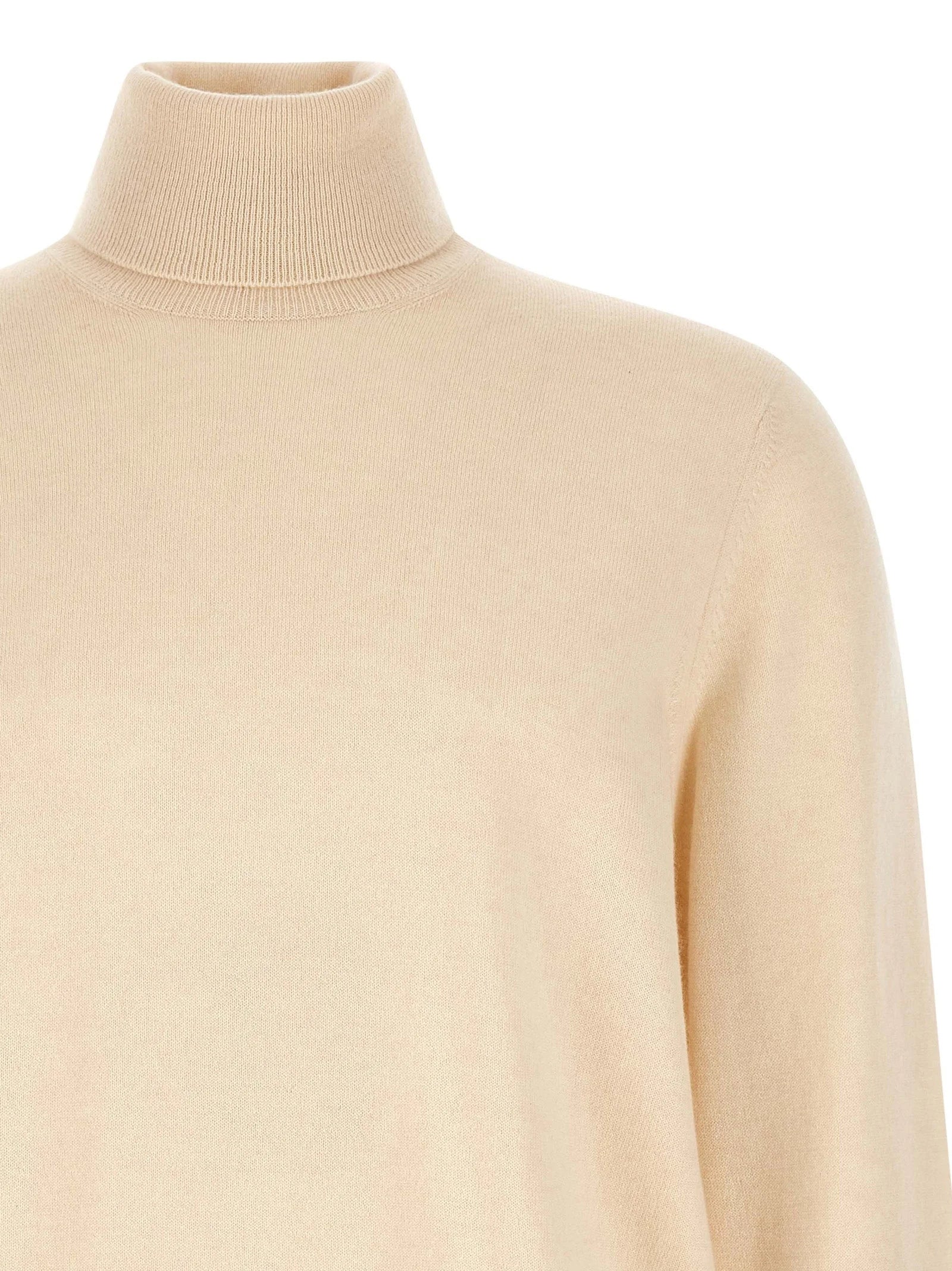 Brunello Cucinelli White Cashmere Cardigan