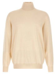 Brunello Cucinelli White Cashmere Cardigan