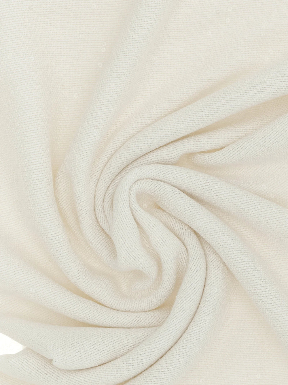 Brunello Cucinelli White Cashmere Scarf
