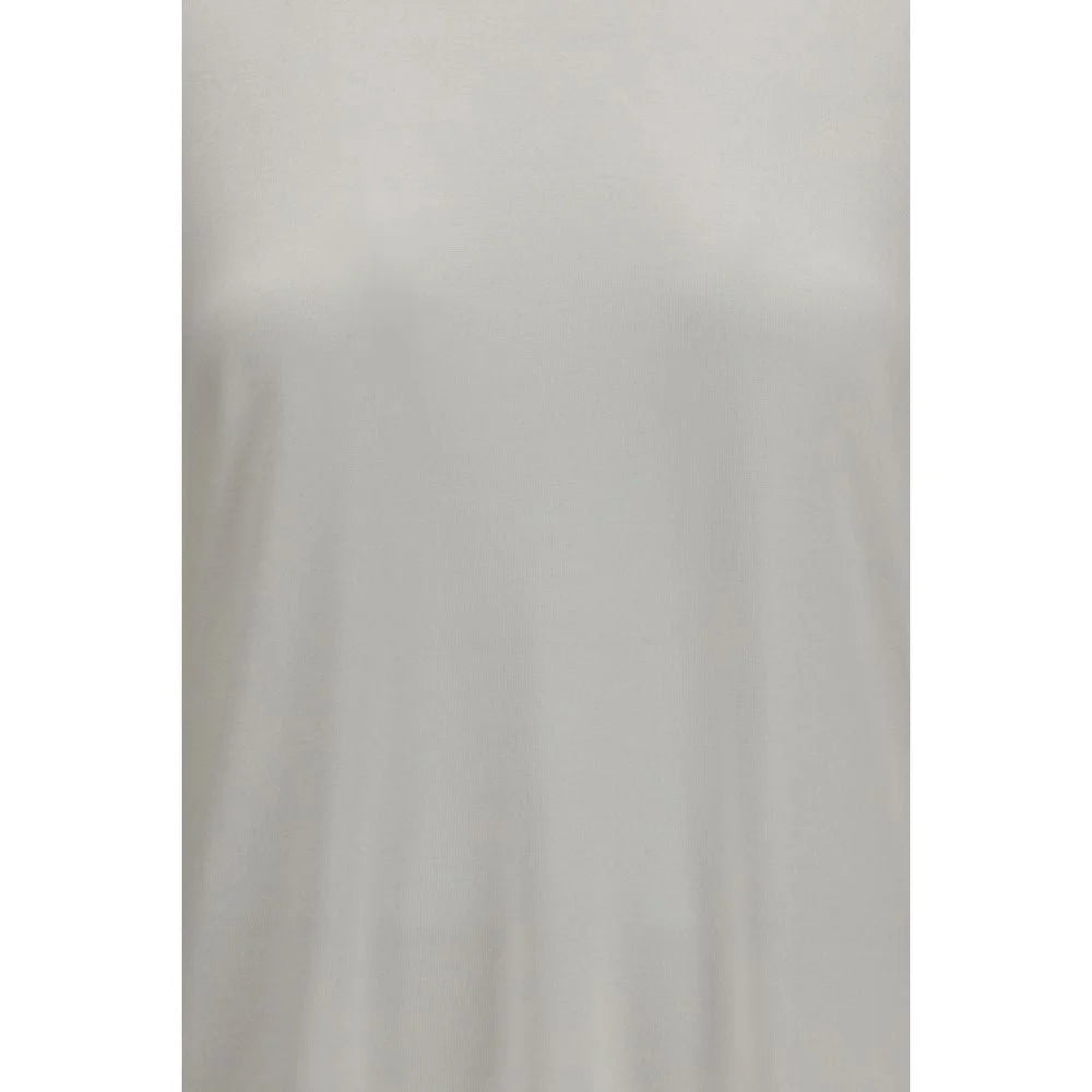 Brunello Cucinelli White Cashmere Sweatshirt