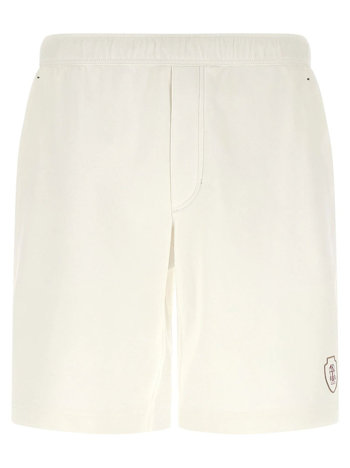 Brunello Cucinelli White Cotton Bermuda Shorts - XXL