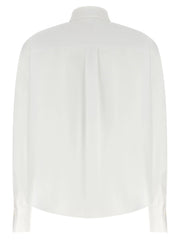 Brunello Cucinelli White Cotton Blouse