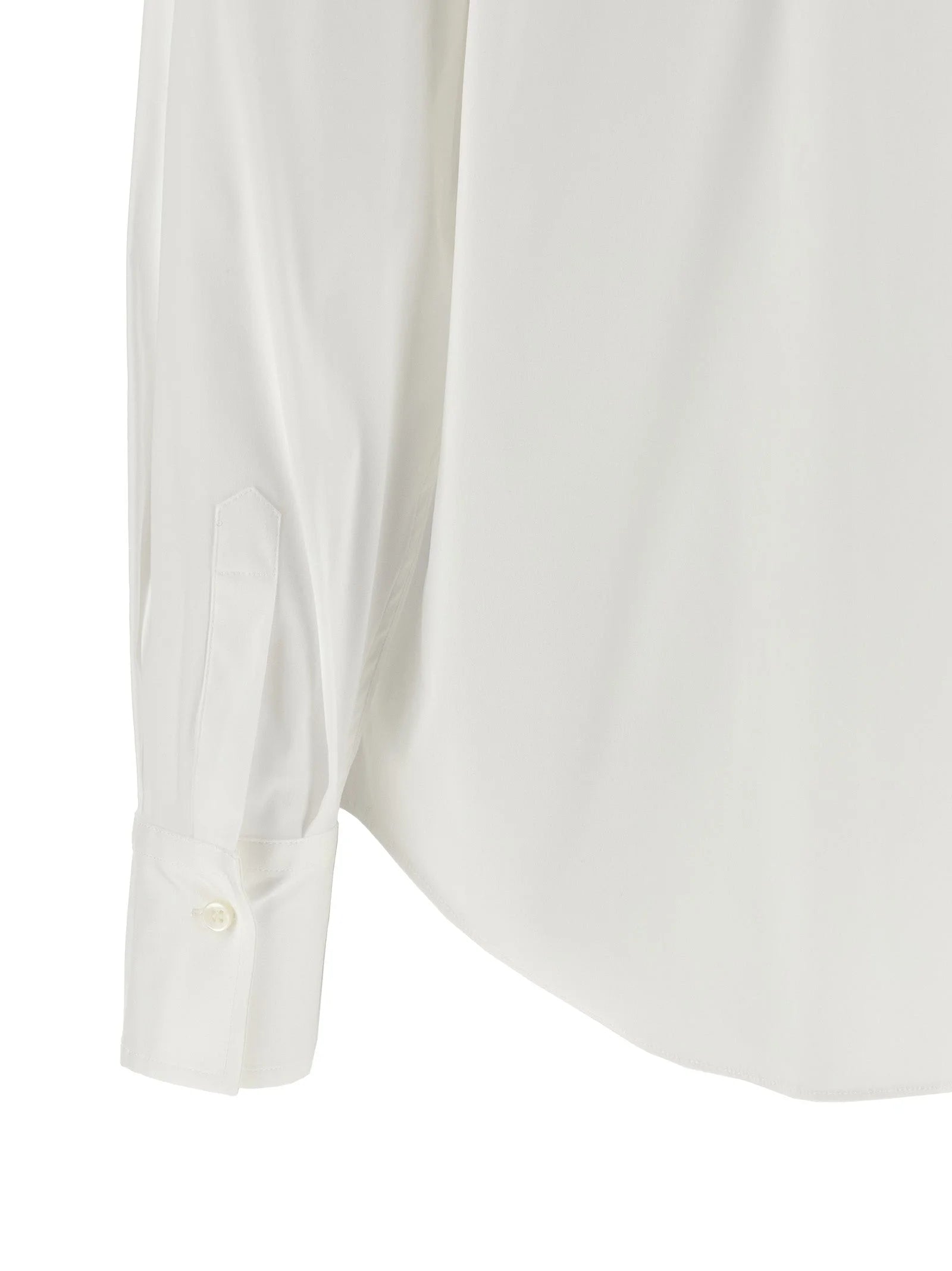 Brunello Cucinelli White Cotton Blouse
