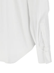 Brunello Cucinelli White Cotton Blouse