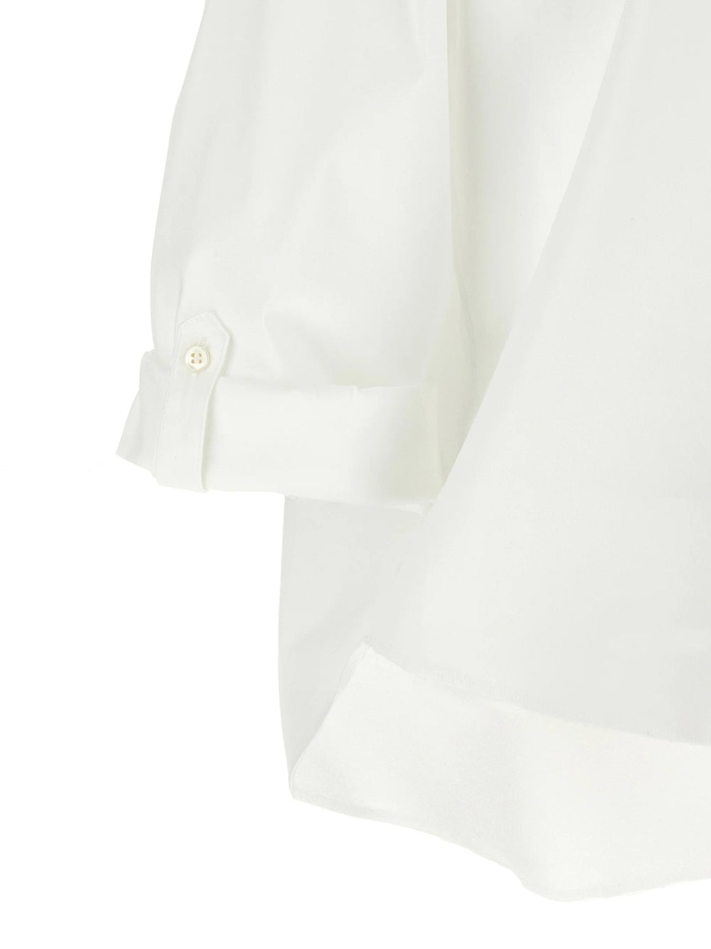 Brunello Cucinelli White Cotton Blouse - XS