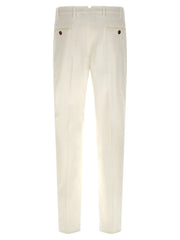 Brunello Cucinelli White Cotton Casual Pants