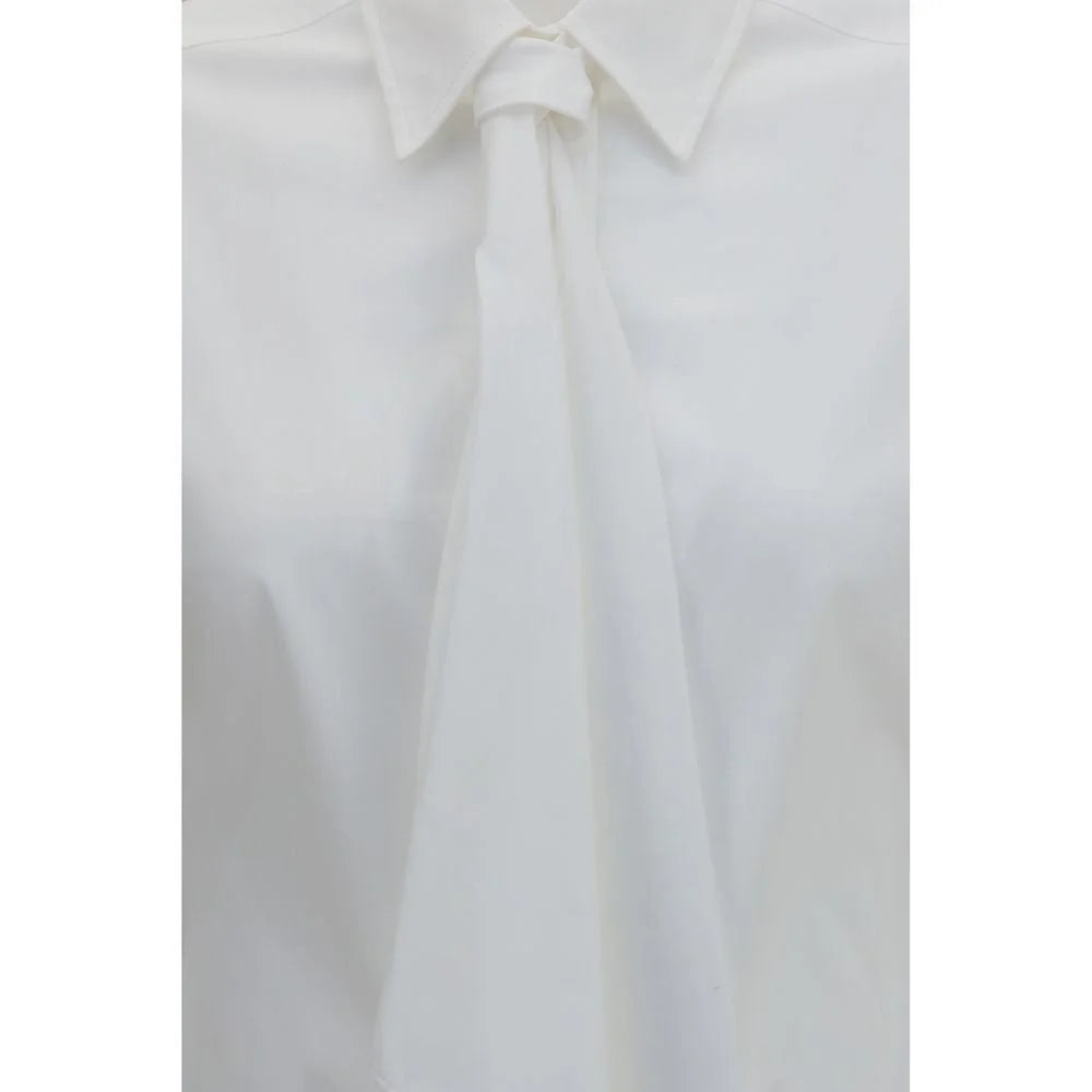 Brunello Cucinelli White Cotton Dress Shirt