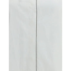 Brunello Cucinelli White Cotton Dress Shirt - L