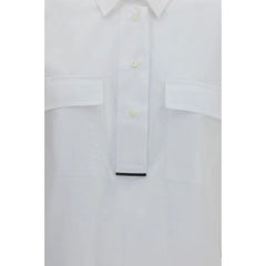 Brunello Cucinelli White Cotton Dress Shirt - S
