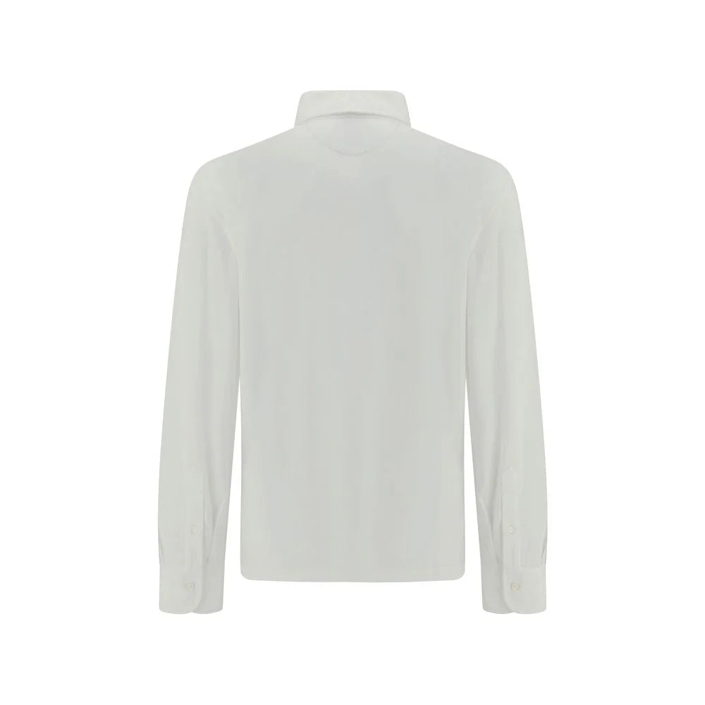 Brunello Cucinelli White Cotton Dress Shirt - Shirts