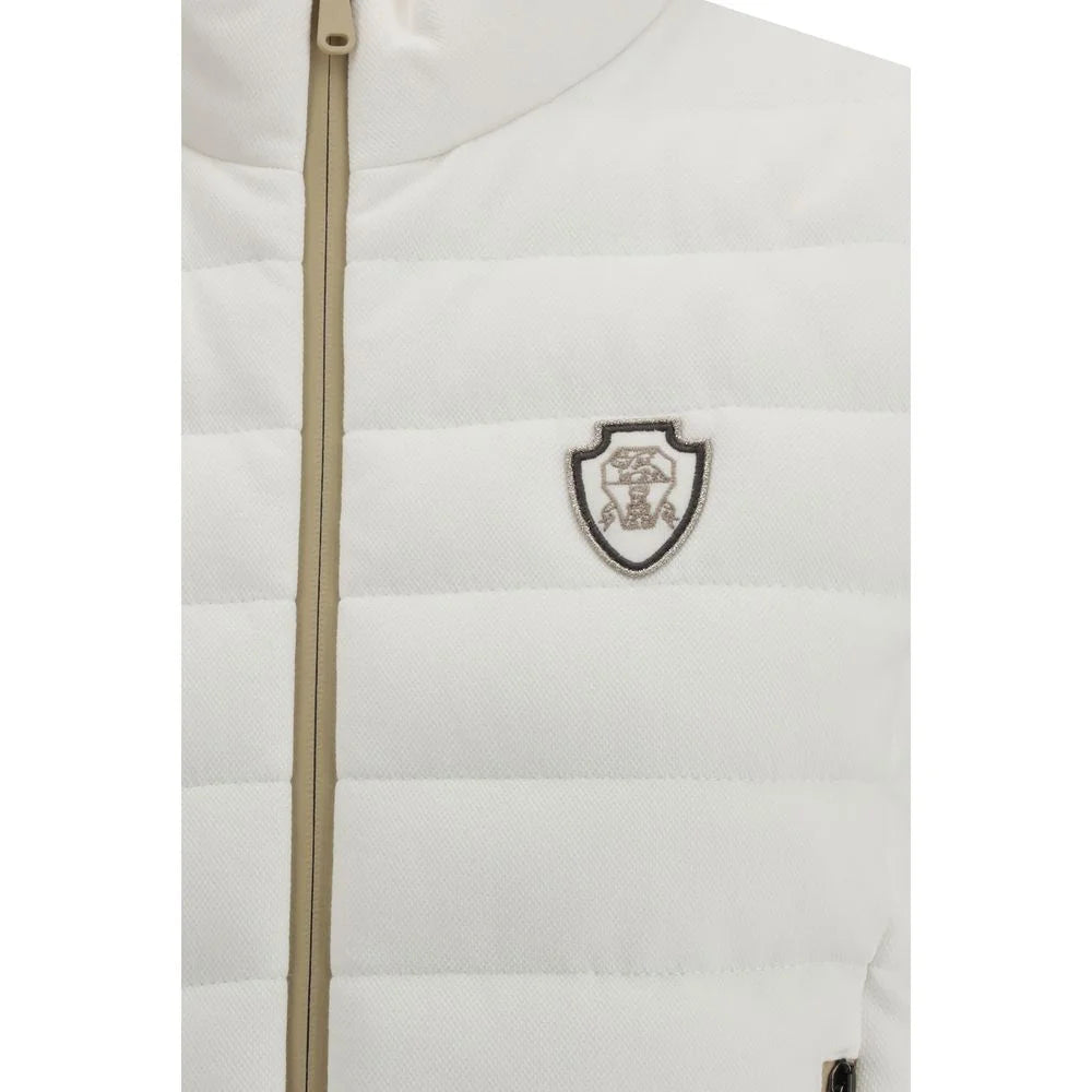 Brunello Cucinelli White Cotton Jackets And Coat