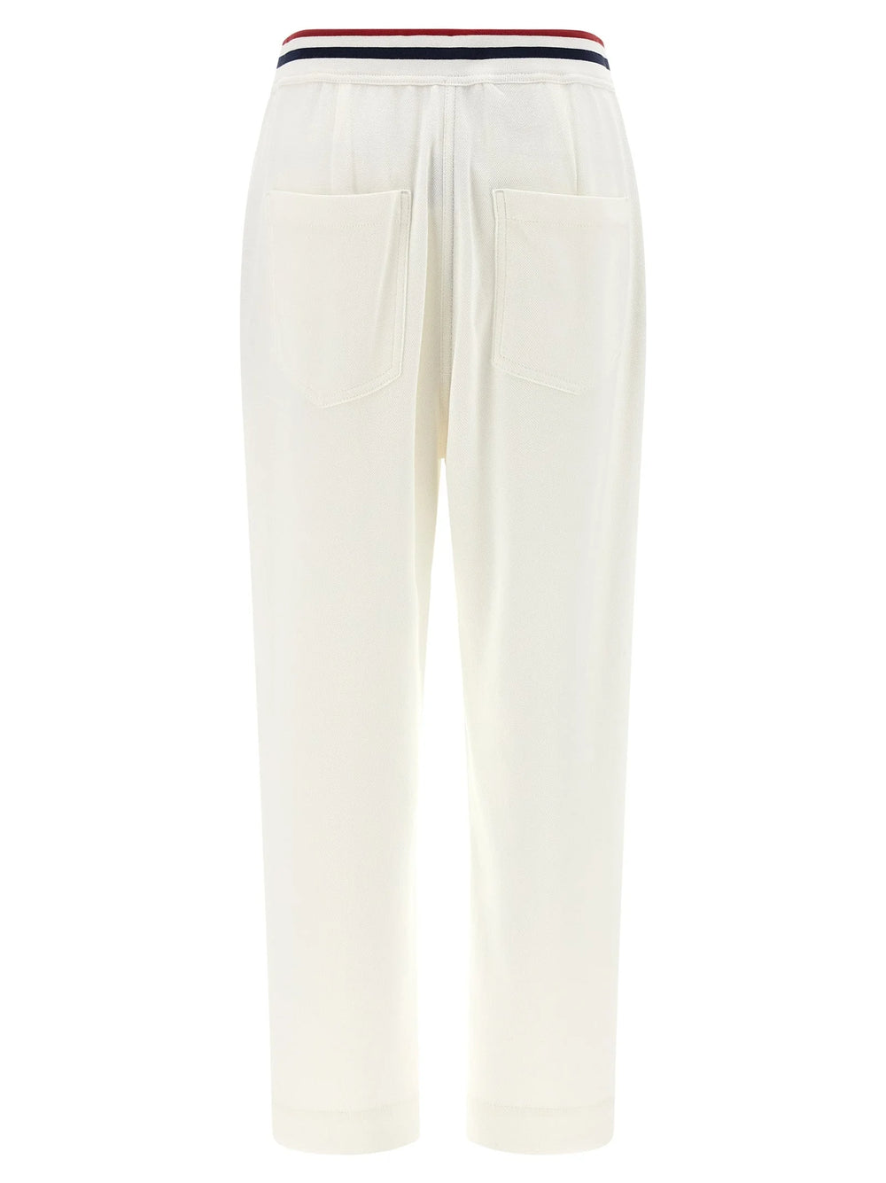 Brunello Cucinelli White Cotton Joggers (Workout Pants)