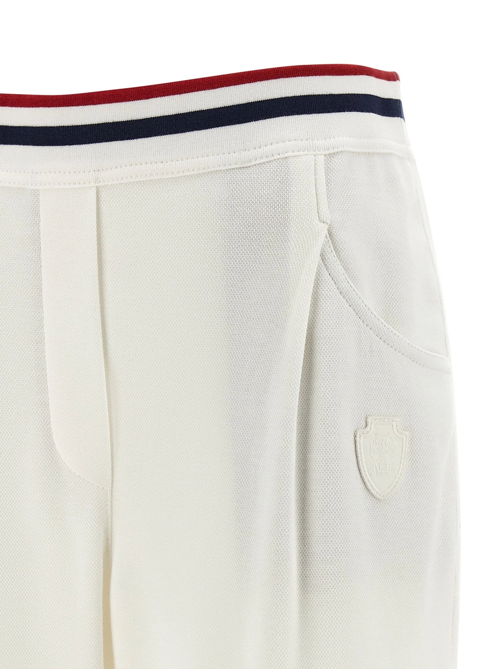 Brunello Cucinelli White Cotton Joggers (Workout Pants)