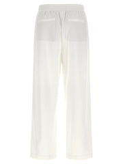 Brunello Cucinelli White Cotton Joggers (Workout Pants)