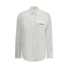 Brunello Cucinelli White Cotton Shirt - M