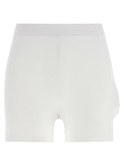 Brunello Cucinelli White Cotton Short Dress
