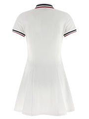 Brunello Cucinelli White Cotton Short Dress
