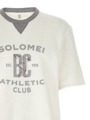 Brunello Cucinelli White Cotton Sweatshirt