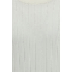 Brunello Cucinelli White Cotton Sweatshirt - IT52 | XL
