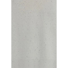 Brunello Cucinelli White Cotton Sweatshirt - S