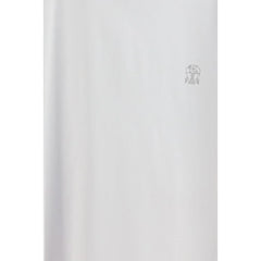 Brunello Cucinelli White Cotton T-Shirt