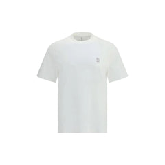 Brunello Cucinelli White Cotton T-Shirt - L