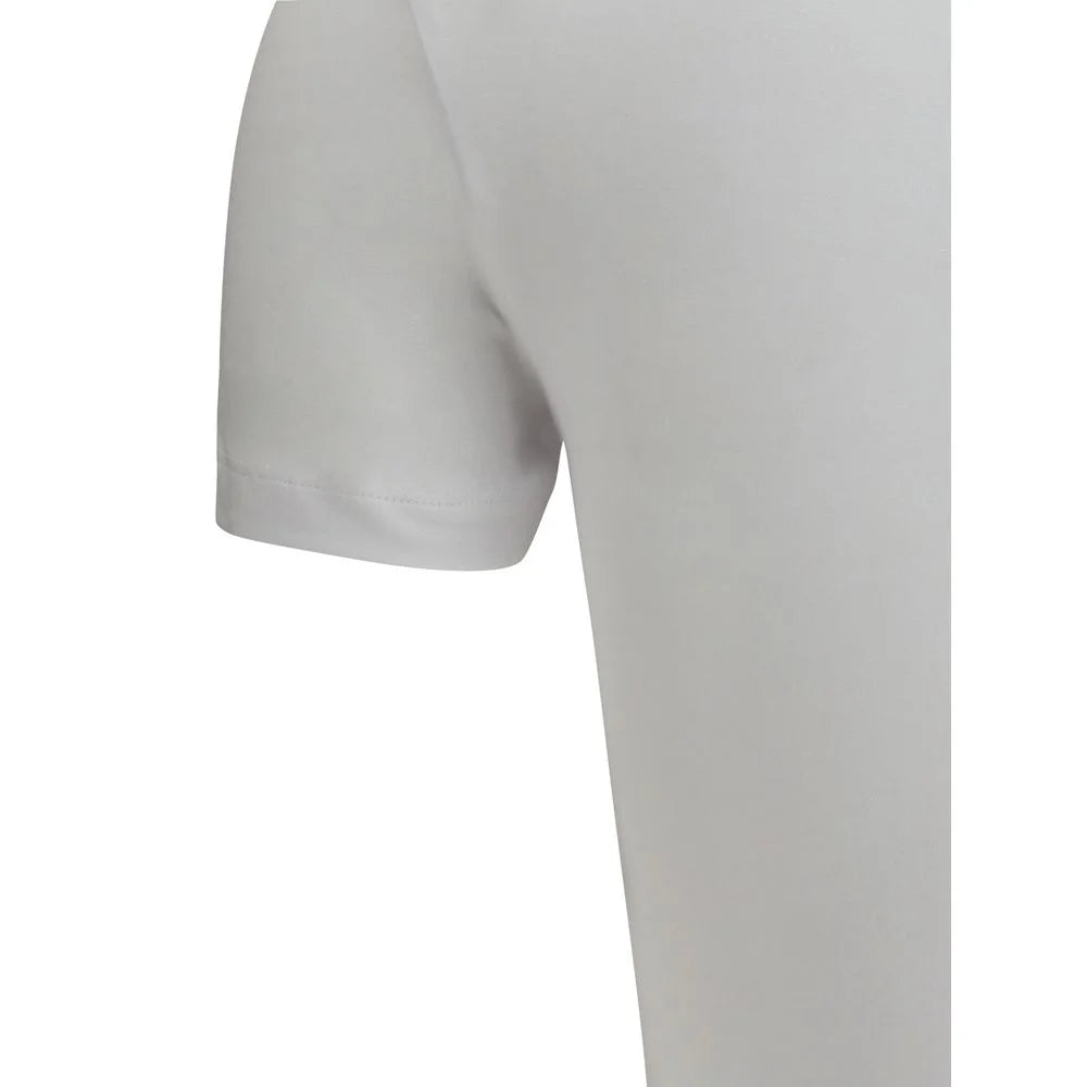 Brunello Cucinelli White Cotton T-Shirt - L